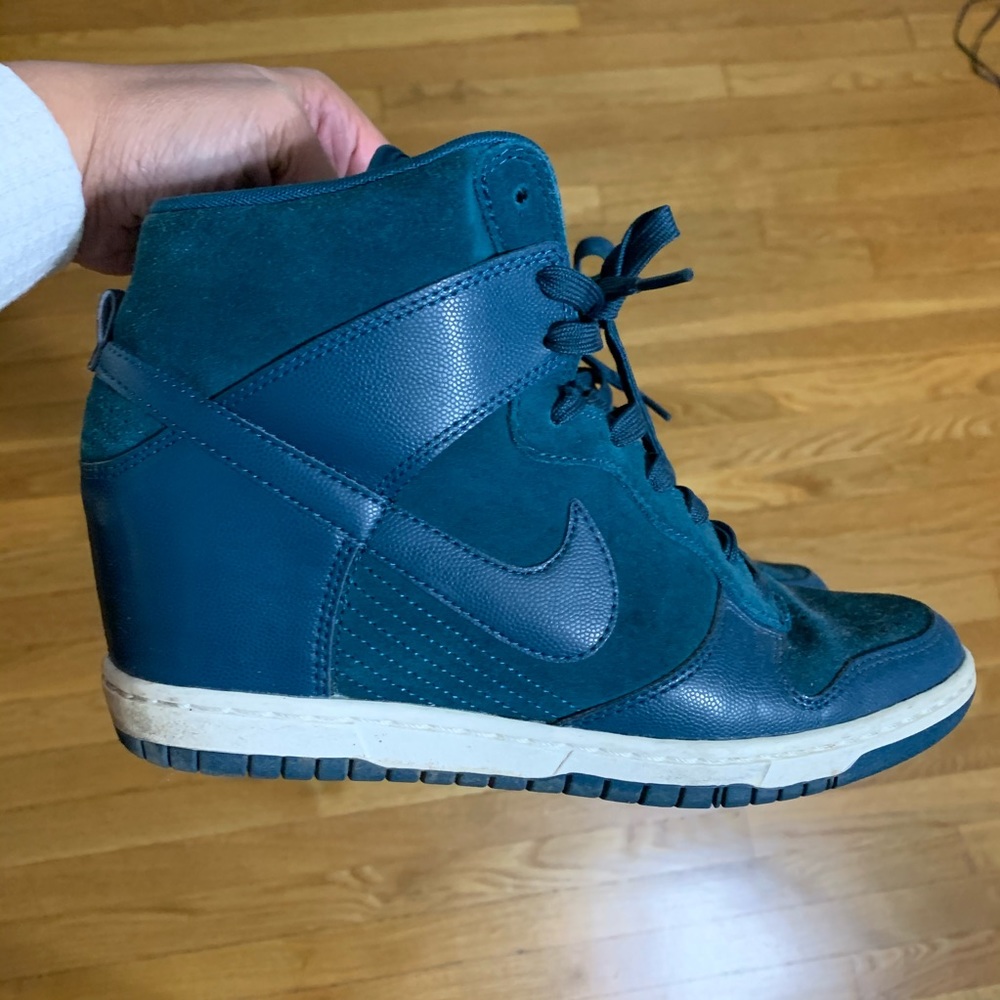 Nike Dunk Sky High Teal W 10.5 Sneakers